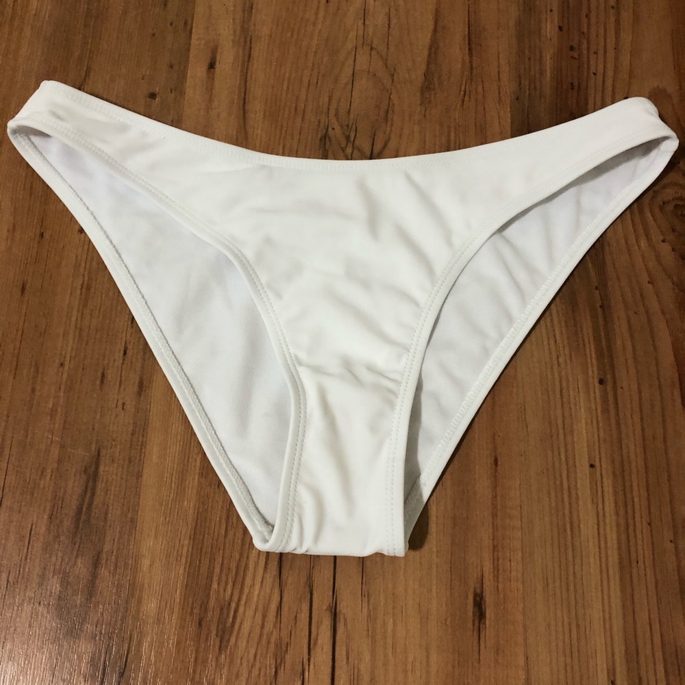 White Bikini Bottoms